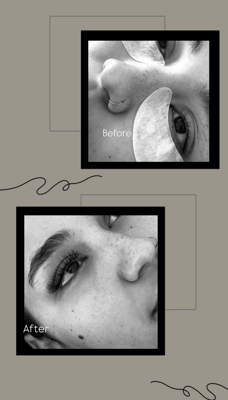 Before & after