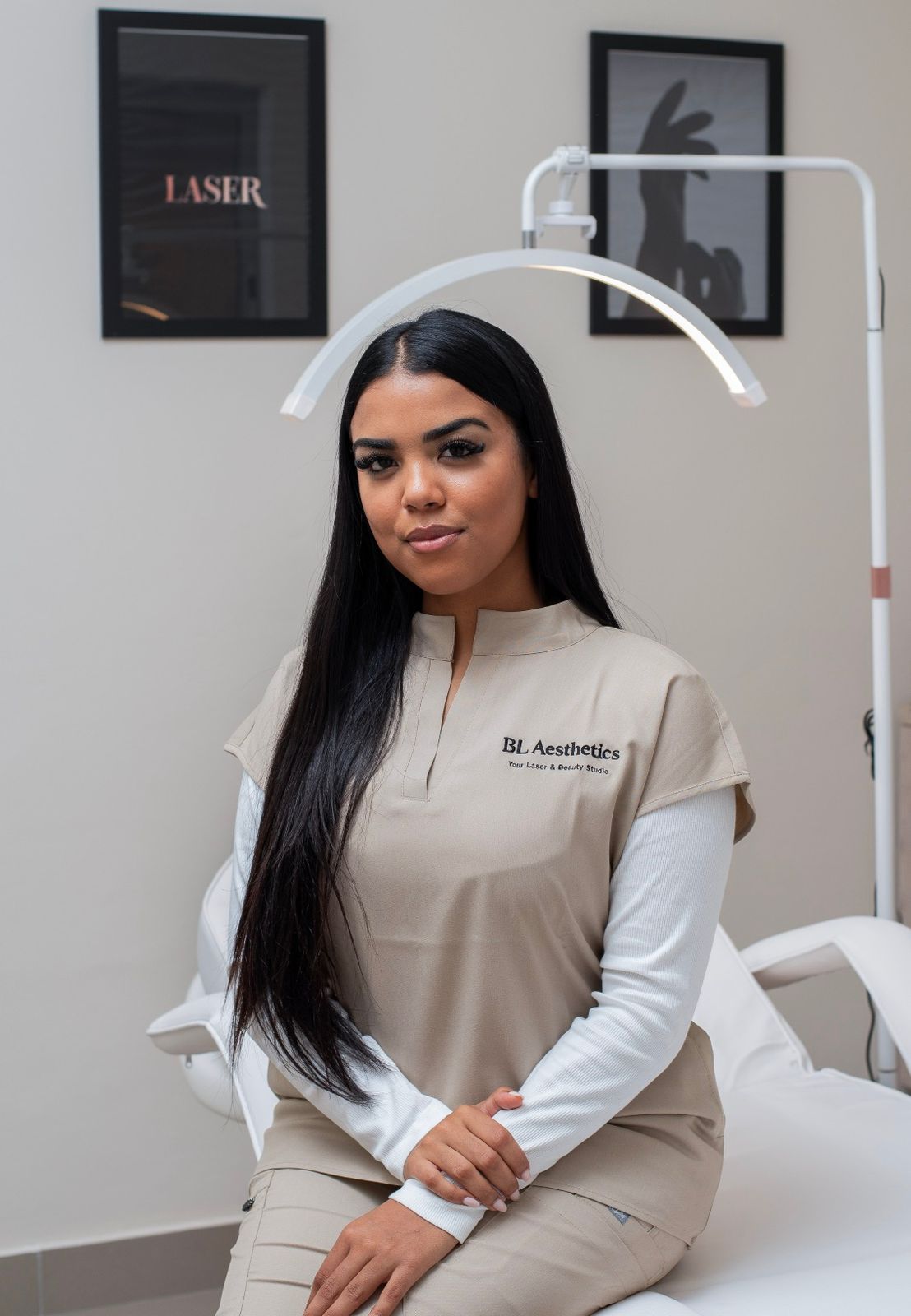 Founder in treatment room